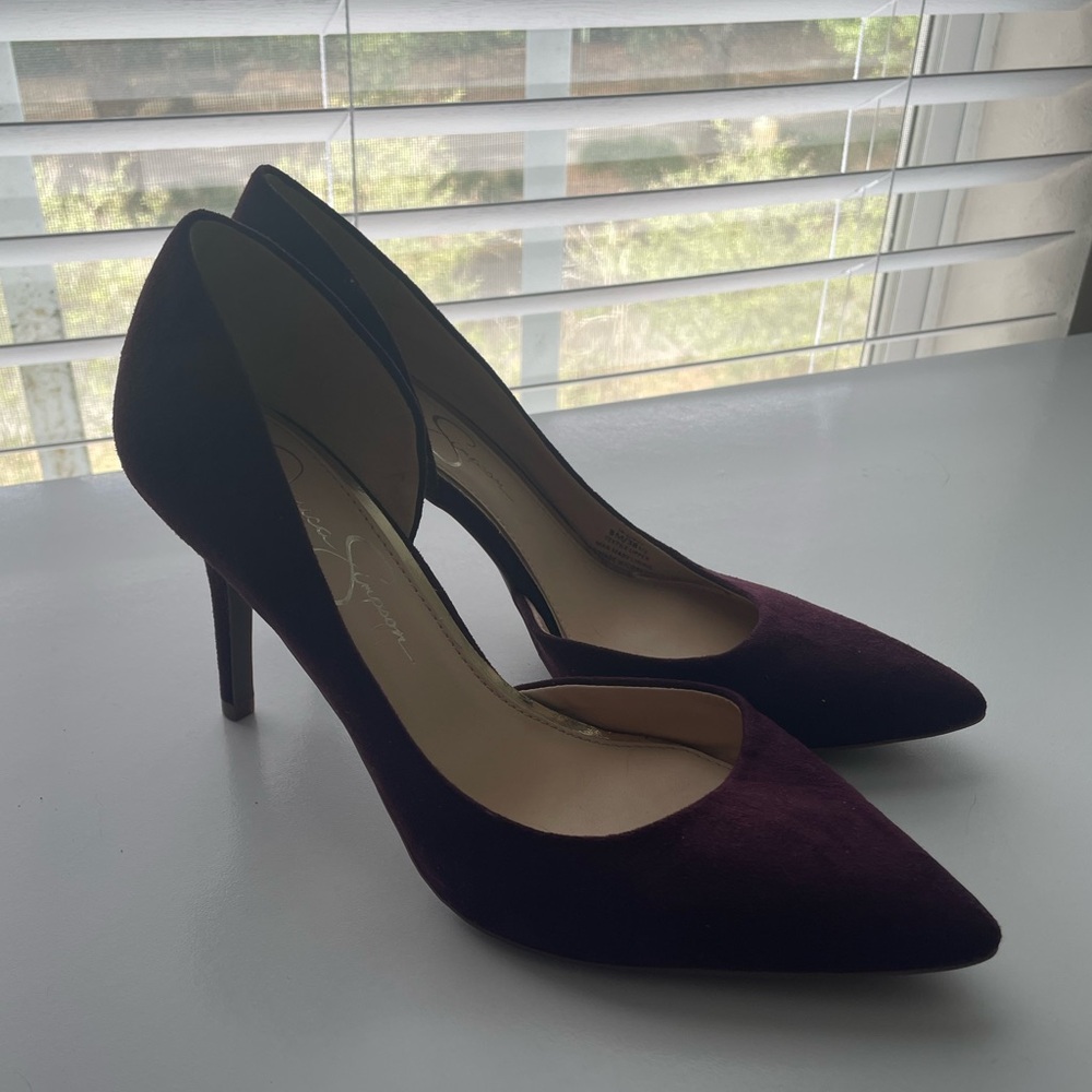 Plum Purple Heels